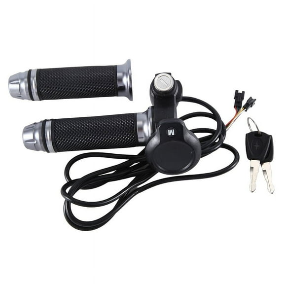Electric Bike Scooter Accelerator Display Ebike Throttle Digital Monitor for Bicycle 48V Electric Scooter Trigger