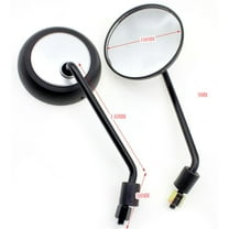 Electric Bike Scooter Motorcycle Rearview Mirror Electric Vehicle Round Mirror