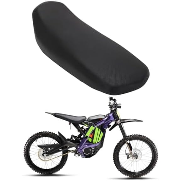 Electric Bike Seat Cushion for Sur Ron - Black Water-proof Seat Stylish Seat For SurRon Sur-Ron S/X Light Bee Electric Bike$$Sport & Recreation Other