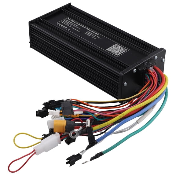 Electric Bike Sine Wave Ebike Controller for Electric Bicycle Tricycle Ebike E-Scooter 48V 52V 60V 72V 45A