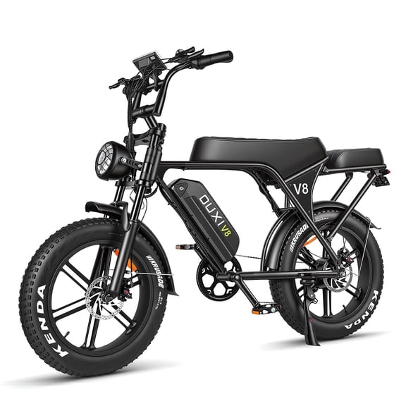 Hipatoo Electric Bike for Adults, 20" Electric Mountain Bike 750W 31MPH, 48V 15Ah Battery, UL2849