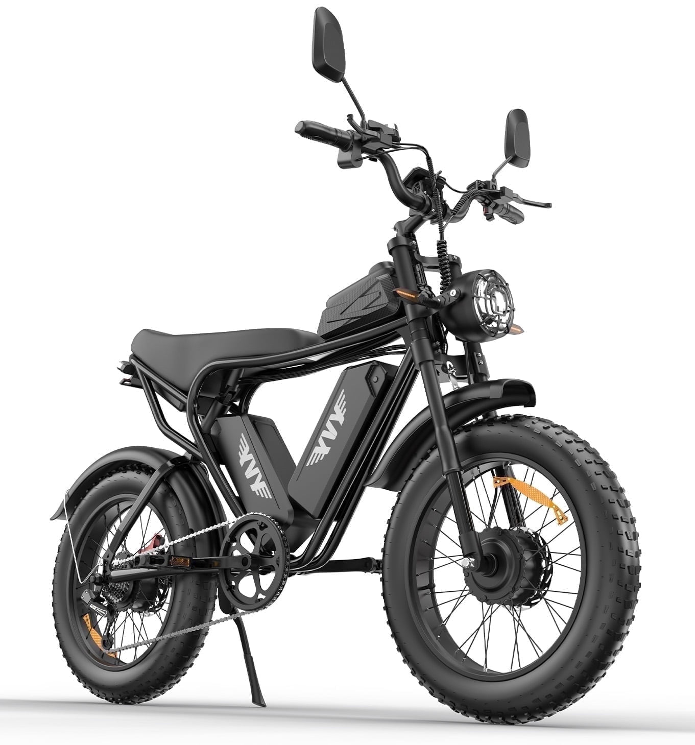 BopzinElectric Bike for Adults 3000W, 52V 40Ah, 90-120 Miles, 20'' Fat Tire Ebike , UL2849