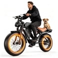 thumbnail image 1 of Electric Bike for Adults, 22*4" Electric Mountain Bike, 749W Power Motor, Electric Bicycle with 54.6V 20AH Removable Battery,Ages16+,UL2849, 1 of 9