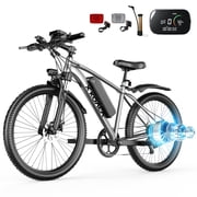 Electric Bike for Adults, 26" E Bike with 1500W Peak Motor, 25 MPH, 50+ Miles Range Electric Bicycle, UL 2849 Electric Mountain Bike