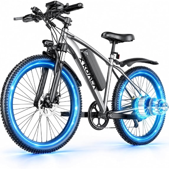 Electric Bike for Adults 26'' Electric Mountain bike Commuter Electric Bicycle 7-Speed