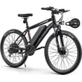 thumbnail image 1 of Electric Bike for Adults, 27.5" E-Mountain Bike, Lockable Suspension Fork, 500W Power Motor, 48V/10.4AH, 19.8 MPH, 21 Speed, UL2849 Certified, White, 1 of 7