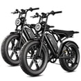 thumbnail image 1 of Electric Bike for Adults, 750W Peak 1500W Motor, 20"x4" Fat Tire E Bicycle, Hydraulic Disc Brakes, E Mountain Bike, 48V/15AH UL2849, App Control, 1 of 11