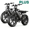 thumbnail image 1 of Electric Bike for Adults, 750W Peak 1500W Motor, 20"x4" Fat Tire E Bicycle, Hydraulic Disc Brakes, E Mountain Bike, 48V/25AH UL2849, App Control, 1 of 11
