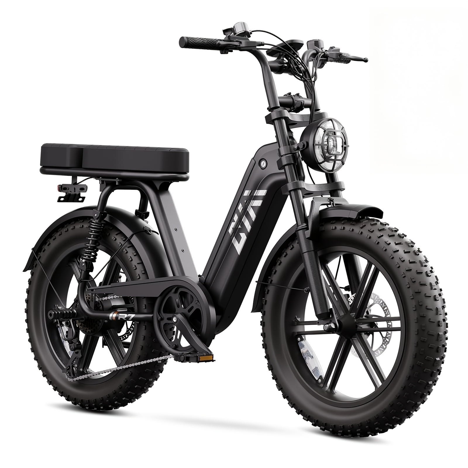 Electric Bike for Adults (Age 18+),749W Motor, 48V 15Ah Battery, 20"x4.0 Fat Tire E-Mountain Bike, 27.9 MPH, 60 Miles Range, UL2849