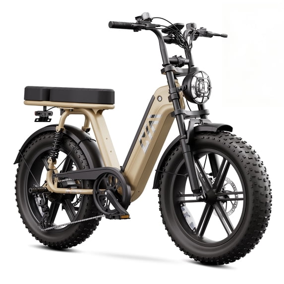 Electric Bike for Adults (Age 18+),749W Motor, 48V 15Ah Battery, 20"x4.0 Fat Tire E-Mountain Bike, 27.9 MPH, 60 Miles Range, UL2849