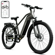 Electric Bike for Adults, Peak 1000W Electric Bicycles, E-Mountain Bike, 48V Battery, 27.5" Off-Road Tires, UL2849, APP Control