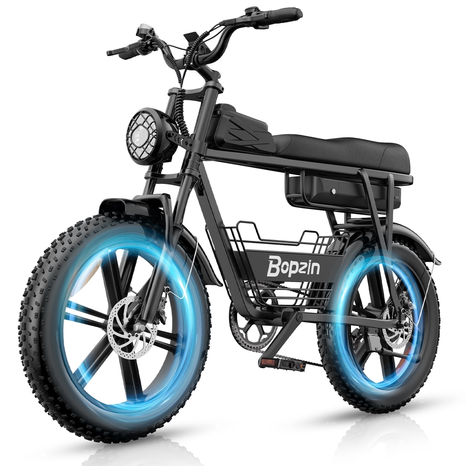 E-Bike for Adults, 750W 28Mph,48V 25Ah,80Miles Electric Bicycle,20" Fat Tire Mountain Bike,cTUVus Certified,Class 3
