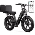 thumbnail image 1 of TST Electric Bike for Women, 20"x4" Fat Tire, E Mountain Bike, 750W Motor 48V/15AH UL2849, Dual Hydraulic Disc Brakes, Full Suspension, 1 of 8