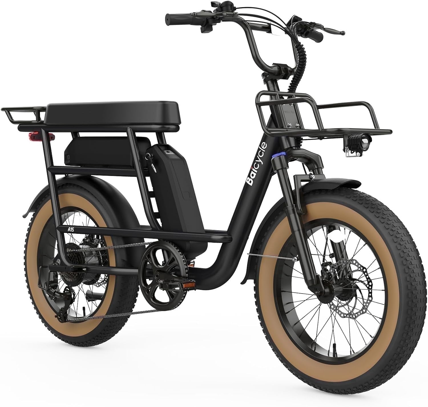 GSPEED A15 Ebikes for Adults,1800W Peak Motor 48V 26Ah Dual Removable Battery ,28 MPH,160mi Range, 20" Electric Bicycle,White.