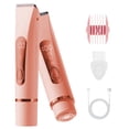 thumbnail image 1 of Electric Bikini Trimmer for Women, Rechargeable Waterproof, 1 Pack, for Pubic Underarm Hair Trimming and Shaving, Pink, 1 of 7
