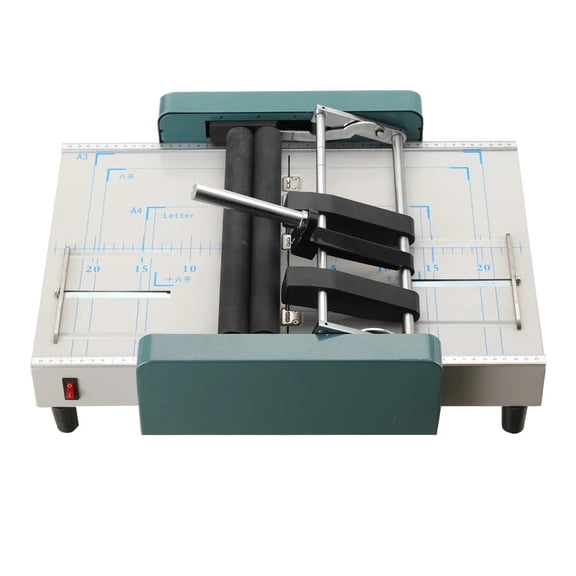 Electric Binding Machine Folding Machine, 2-in-1 Riding Nails, Folding Machine/Automatic Binding Machine ,Easy to Use