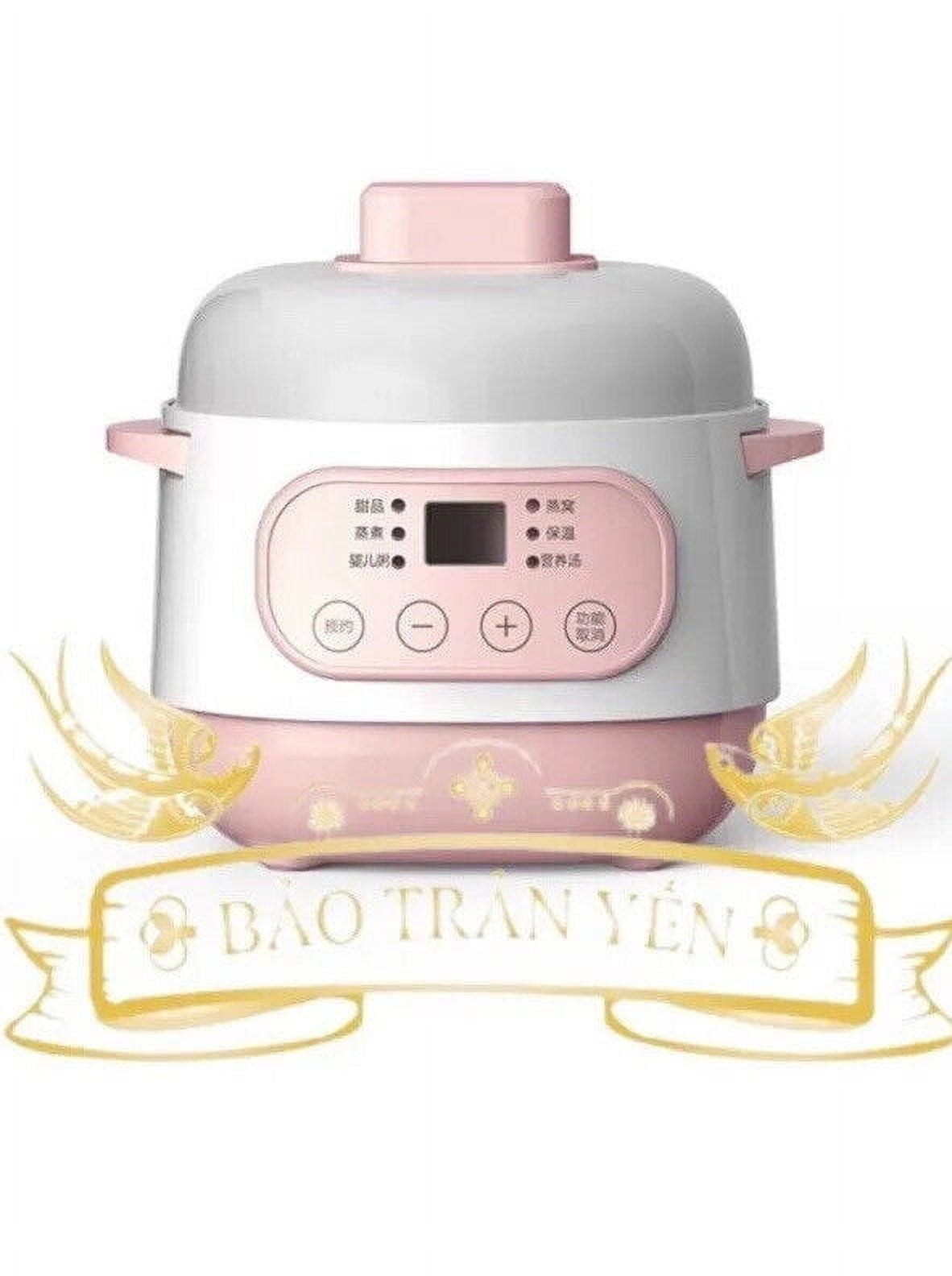Electric Bird’s Nest Cooker with Pre-Settings and Built-in Timer (1 Liter)