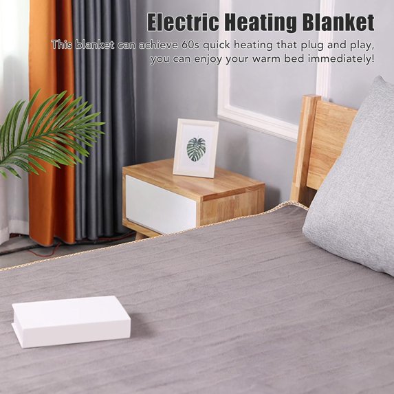 Electric Blanket EU Plug 220V Keep Warm Adjustment Fast Electric ...