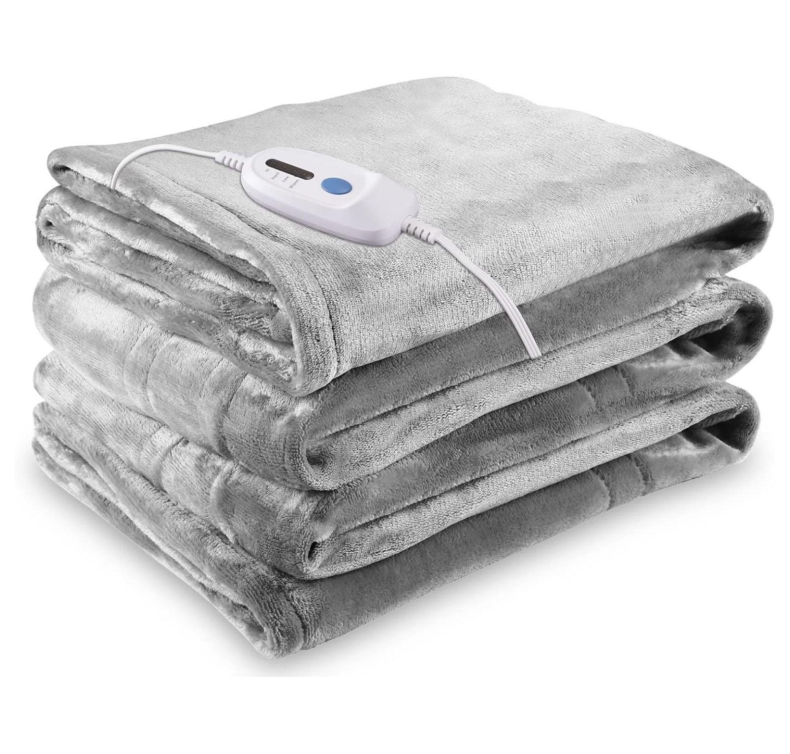 Electric Blanket Heated 72"x84" Full Size Oversized Flannel Heated Blanket, ETL Certification