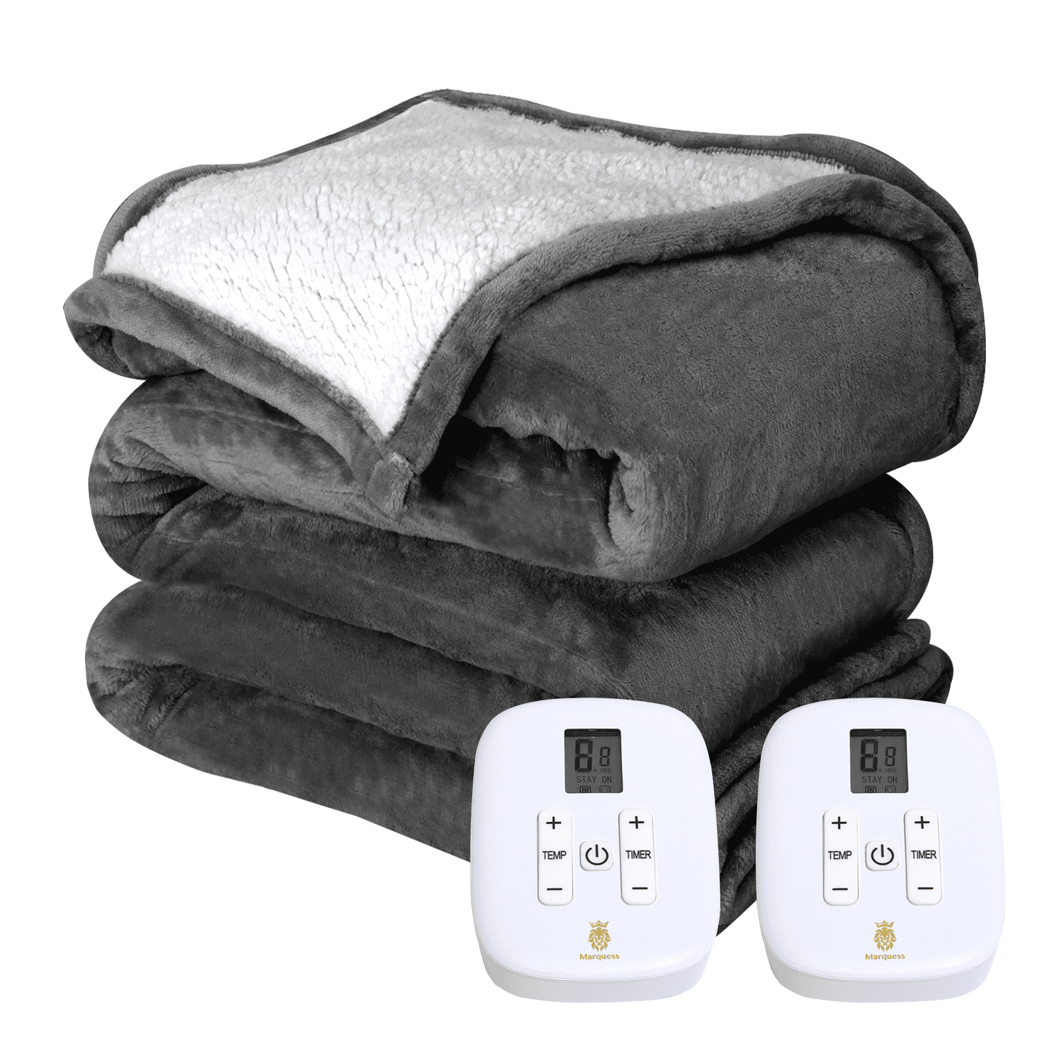 King size electric blanket dual control walmart sale