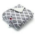 thumbnail image 1 of Electric Blanket Twin 62" x 84" Heated Blanket with 6 Heating Levels and 20 Time Models, Machine Washable Home Use Fast Heating Blanket, Grey, 1 of 6