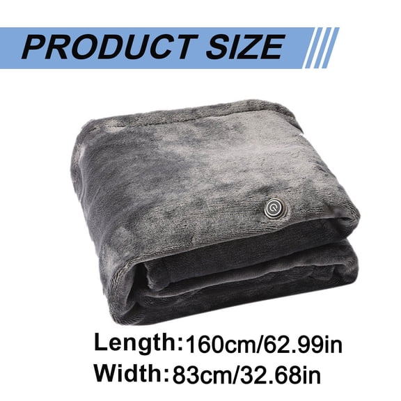 An Electric Blanket Usb Heated Blanket Shawl Wearable Blanket With 3 Heating Heated Throw Blanket Wearable Portable Throw Poncho Wrap For Shoulder And Neck Machine Washable
