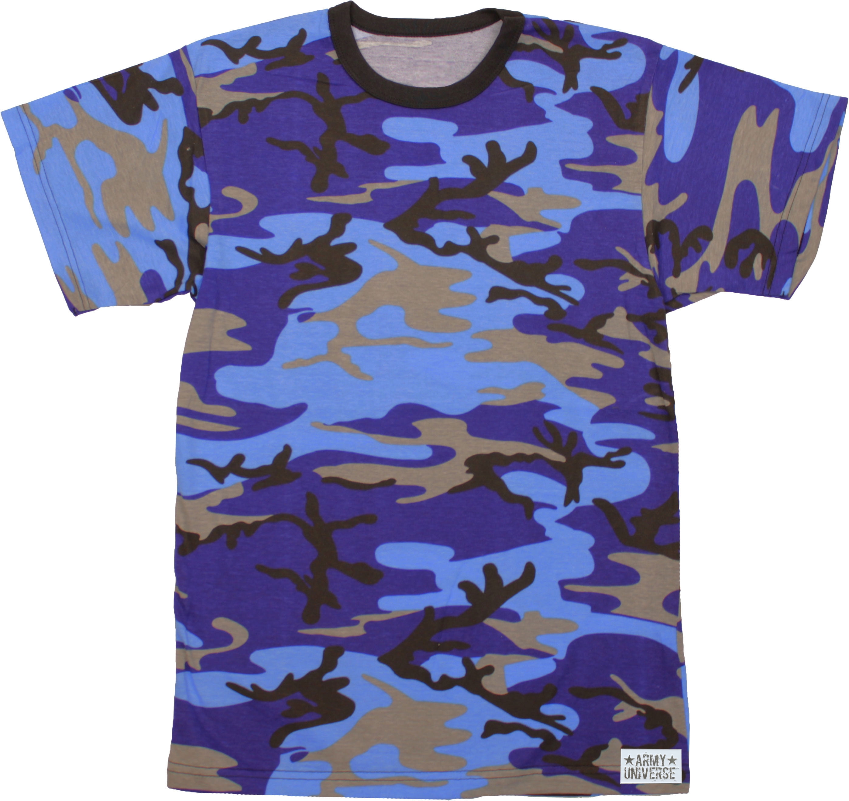 YouCustomizeIt Custom Pink Camo Men's Crew T-Shirt - x Large