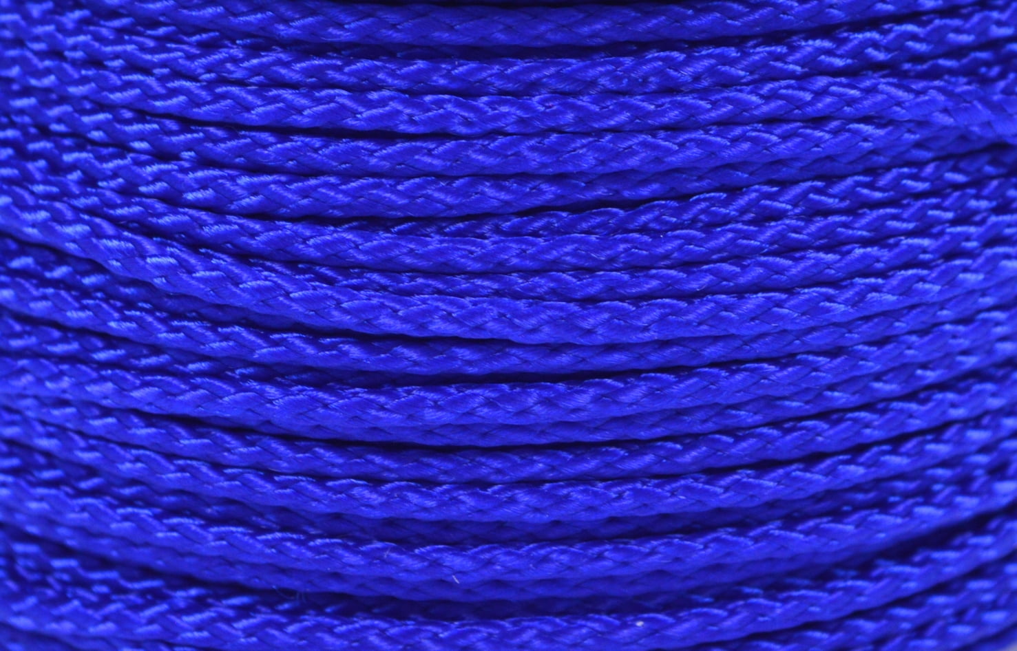 Electric Blue Micro Cord - 125 Ft Nylon Accessory Cord For Crafts & Zipper Pulls