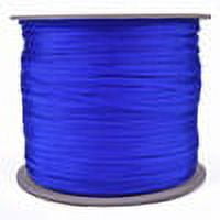Electric Blue Whipmaker Cord - 1000 Foot Spool - 3/16" Nylon Coreless Gutted 550 Paracord
