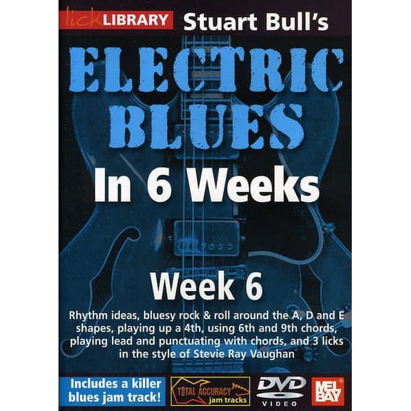 Electric Blues in 6 Weeks for Guitar: Week 6 (DVD), Hal Leonard (Generic, Special Interests