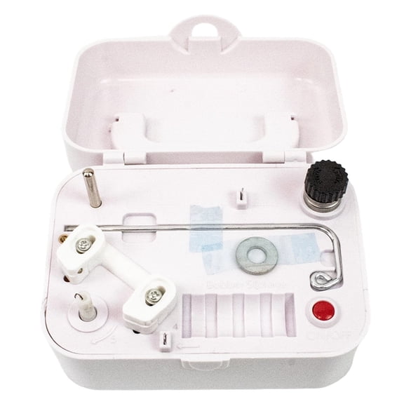Electric Bobbin Winder Automatic Full Stop Sewing Machine Alternative with Compact Storage Design for Daily Quilting Tasks