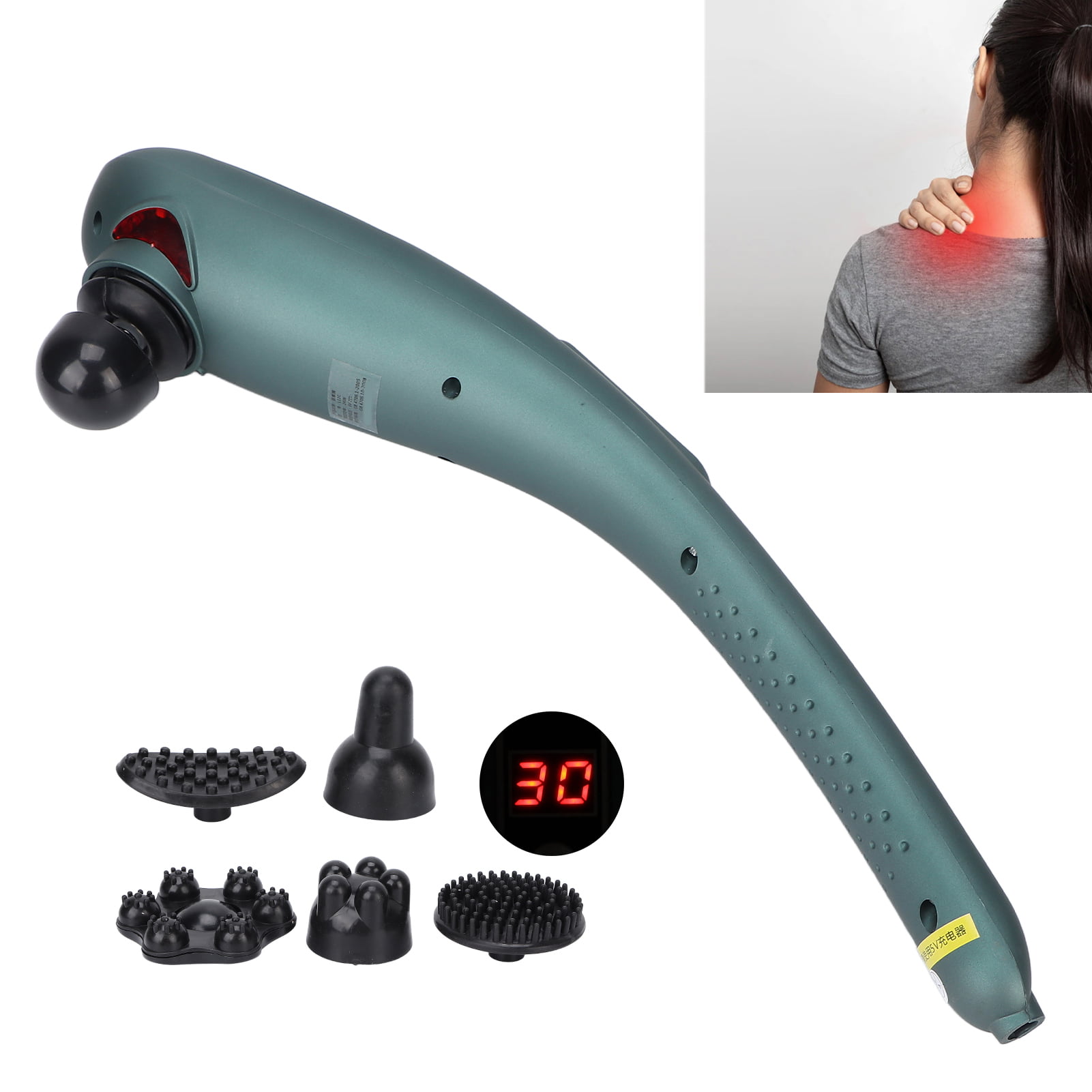 Electric Body Massage Hammer, Electric Handheld Percussion Massager ...