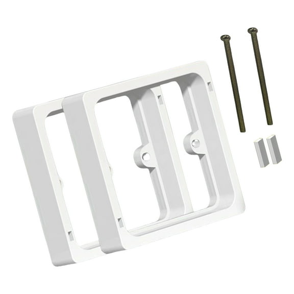 Electric Box Extender Square Spacer Single Socket Spacer Single Gang Receptacle Outlet Box Extenders Easy to Use