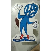 Electric Boy Pure Porcelain Enamel Heavy Metal Sign 24x15 inches Single Side