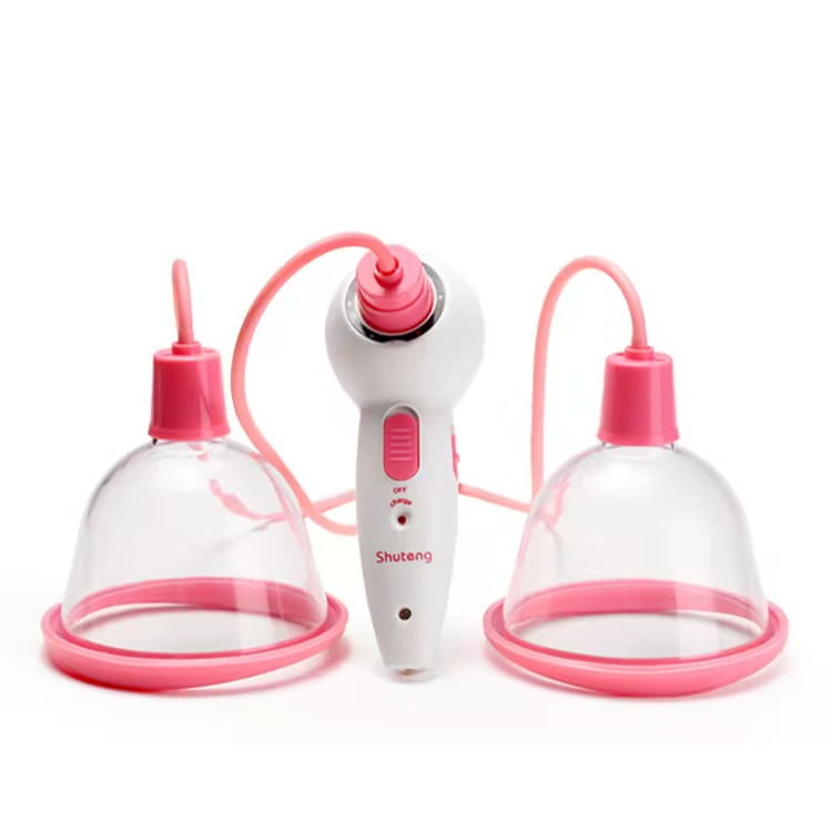Electric Breast Massager Instrument Home Suck Breast Enlargement  Andprevention Improve Sagging Device Breast Silicone Single/Double Cup