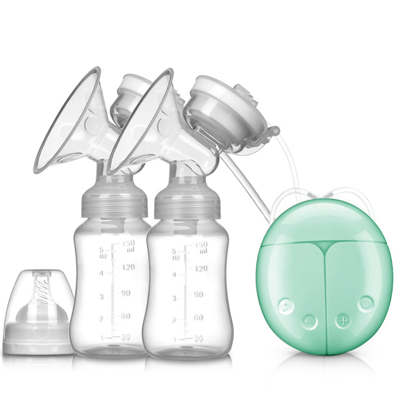 Electric Breast Pump Bilateral Milk Pump USB Powered with Baby Milk