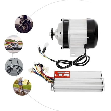 Electric Brushless Motor, 48V DC 750W Electric Brushless Motor with Controller, Brushless Electric Scooter Motor Kit, Electric Brushless Motor for Electric Tricycles and Carriages