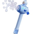 thumbnail image 1 of Electric Bubble Wand Machine, Angel Magic Bubble Blower with LED Lights, Automatic Bubble Maker for Outdoor Parties, Colorful Bubble Effects for Events and Celebrations (Blue), 1 of 5