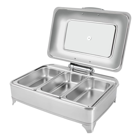 Electric Buffet Food Warmers Commercial Heat Food Countertop Silver Pizza Warmer