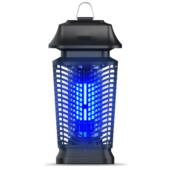 Electric Bug Zapper - Electric Blue Violet Attract Insect Light - Fly Mosquito Control Bug Zapper Outdoor & Home and Kitchen (Black)