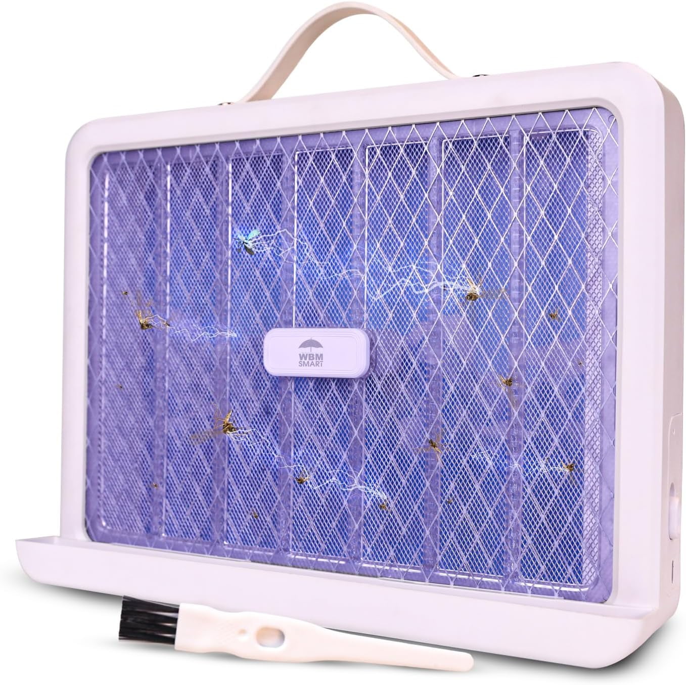 Electric Bug Zapper, High-Voltage LED UV Light Trap for Mosquitoes, Portable & Wall-Mountable, Safety Mesh Protection, Indoor/Outdoor Use