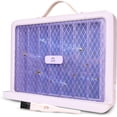 thumbnail image 1 of Electric Bug Zapper, High-Voltage LED UV Light Trap for Mosquitoes, Portable & Wall-Mountable, Safety Mesh Protection, Indoor/Outdoor Use, 1 of 7