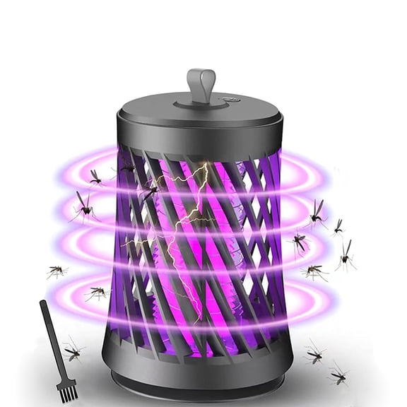Electric Bug Zapper Indoor/Outdoor, 3000V High Powered Mosquito Zappers Killer with Purple Lights, Insect Fly Swatter Zapper Mosquito Trap Outdoor, Fly Traps, Insect Killer for Home,Garden,Backyard,