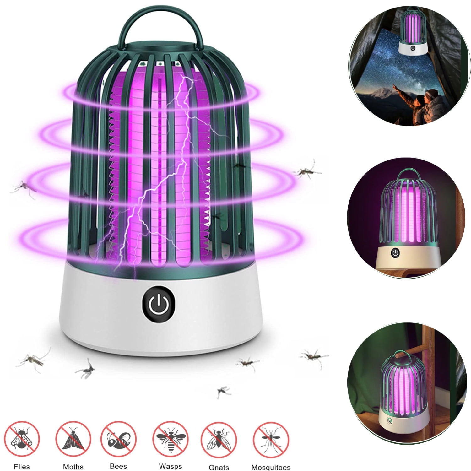 Electric Bug Zapper, Powerful Insect Killer, Mosquito Zappers, Mosquito