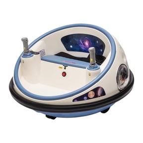 Electric Bumper Car with Remote Control, 360°Spinning Ride-on Vehicle, Rechargeable Kids Car with LED Lights & Soft Bumper–Fun Gift