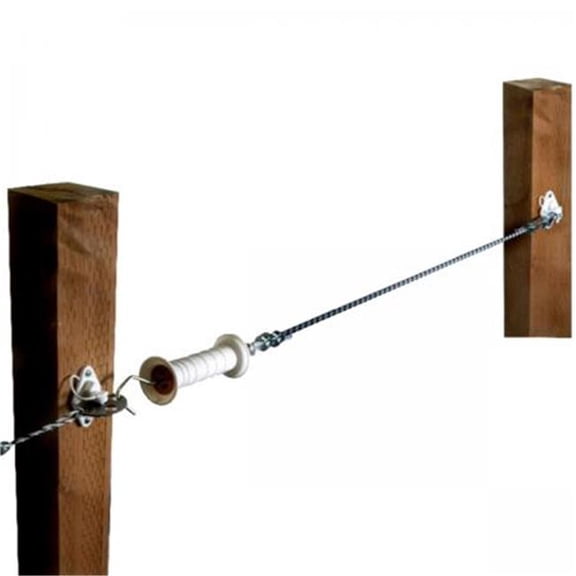 Electric Bungy Gate - Black & White - 16 ft - Heavy Duty Shock Protection