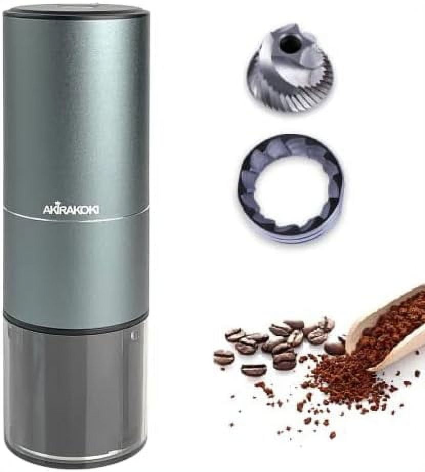 Electric Burr Coffee Grinder With Multi Grind Settings, Portable Small
