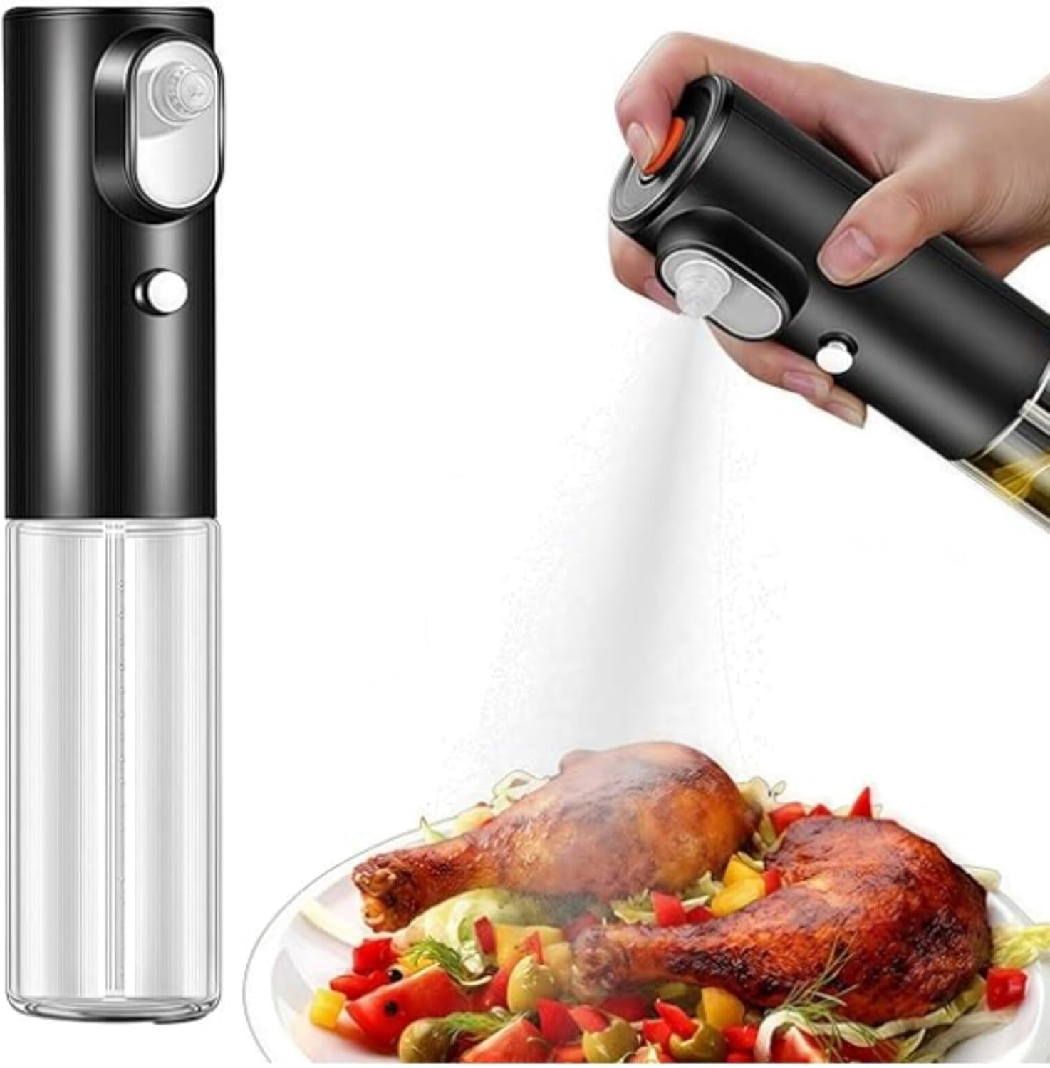 Electric Butter Sprayer,200ml Popcorn Butter Spray,Butter Dispenser ...