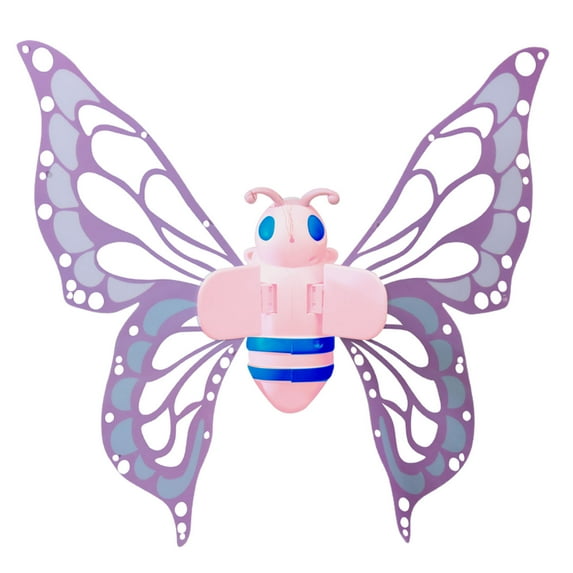 Electric Butterfly Wings Light up Fairy Angel Wings Moving with Music and LED Lights Toy as Christmas Birthday Party Princess Dress Up Gift
