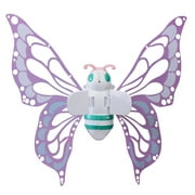 Electric Butterfly Wing Light up Fairy Angel Wing Moving with Music and LED Lights Toy as Christmas Birthday Party Princess Dress Up Gift
